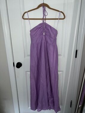 Lavender Midi Dress